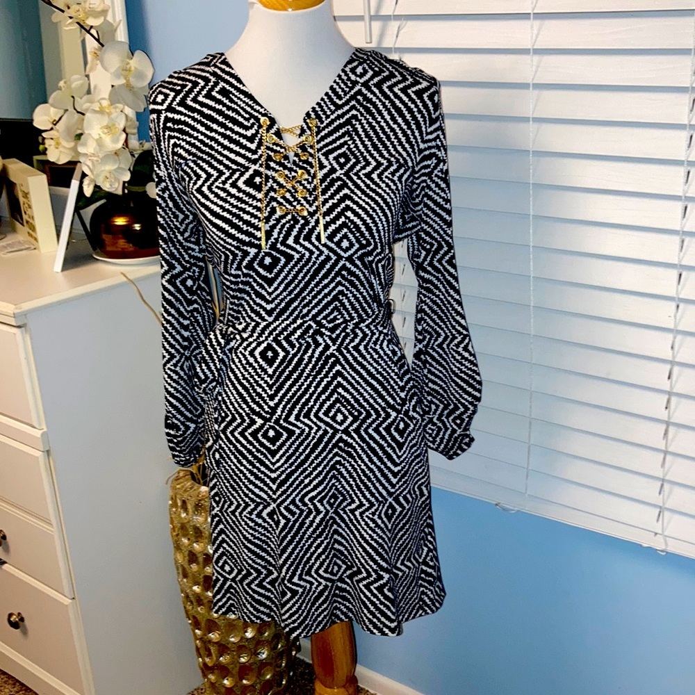 Michael Kors Petite Statement Dress